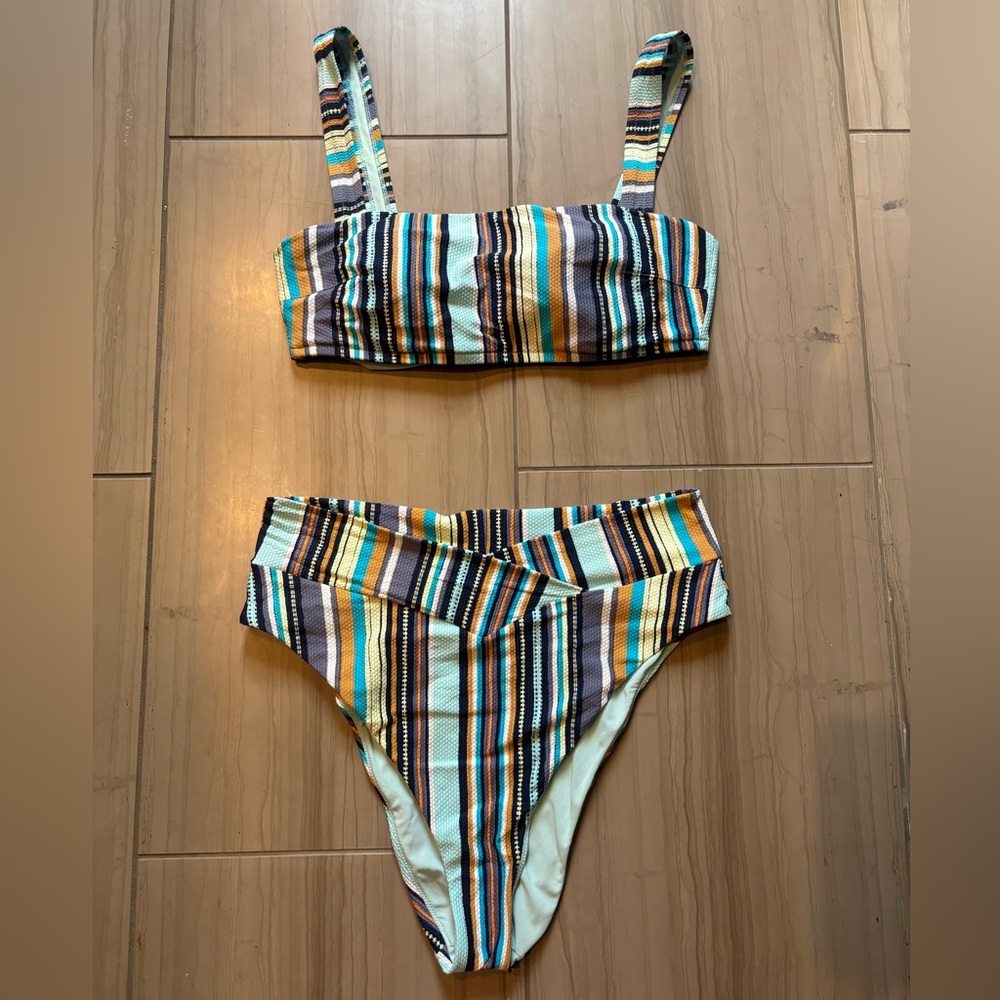 Aerie high-waist bikini set
